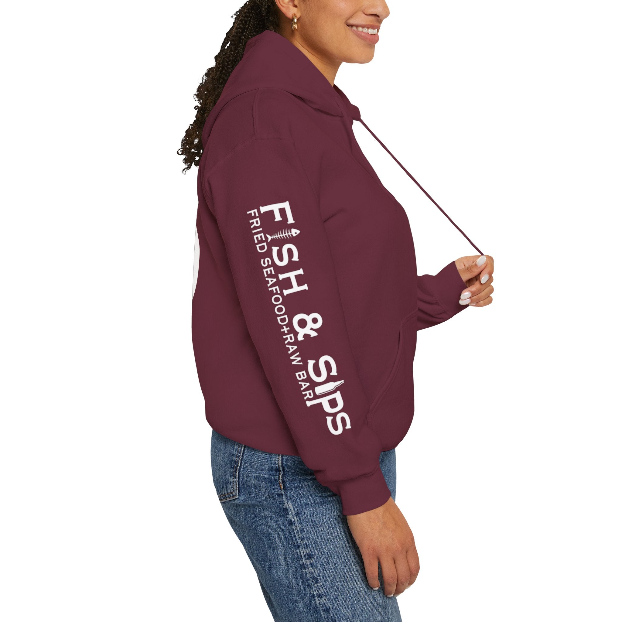 Fish and Sips Hoodie