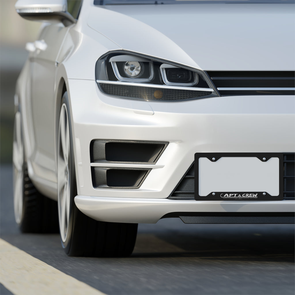 Metal C&C License Plate Frame