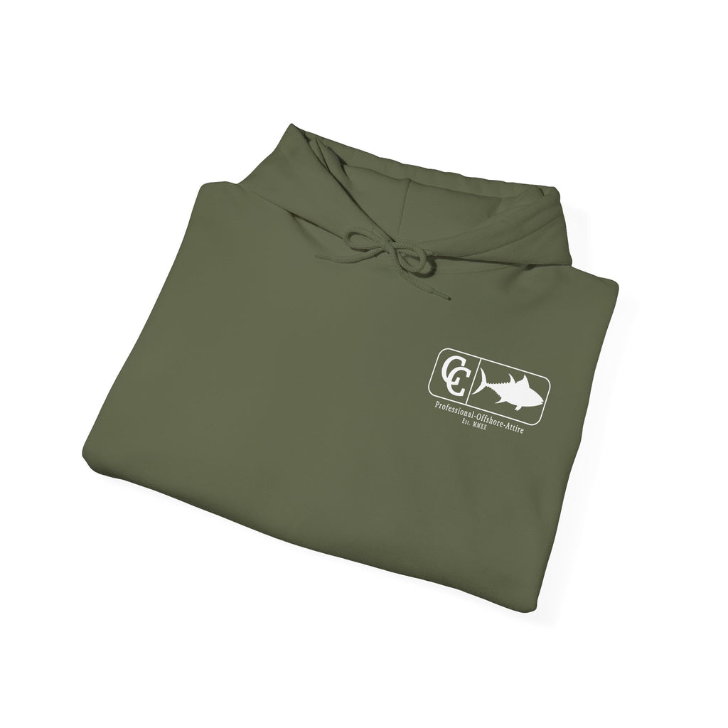 Chicks & Slicks Hoodie (White Font)