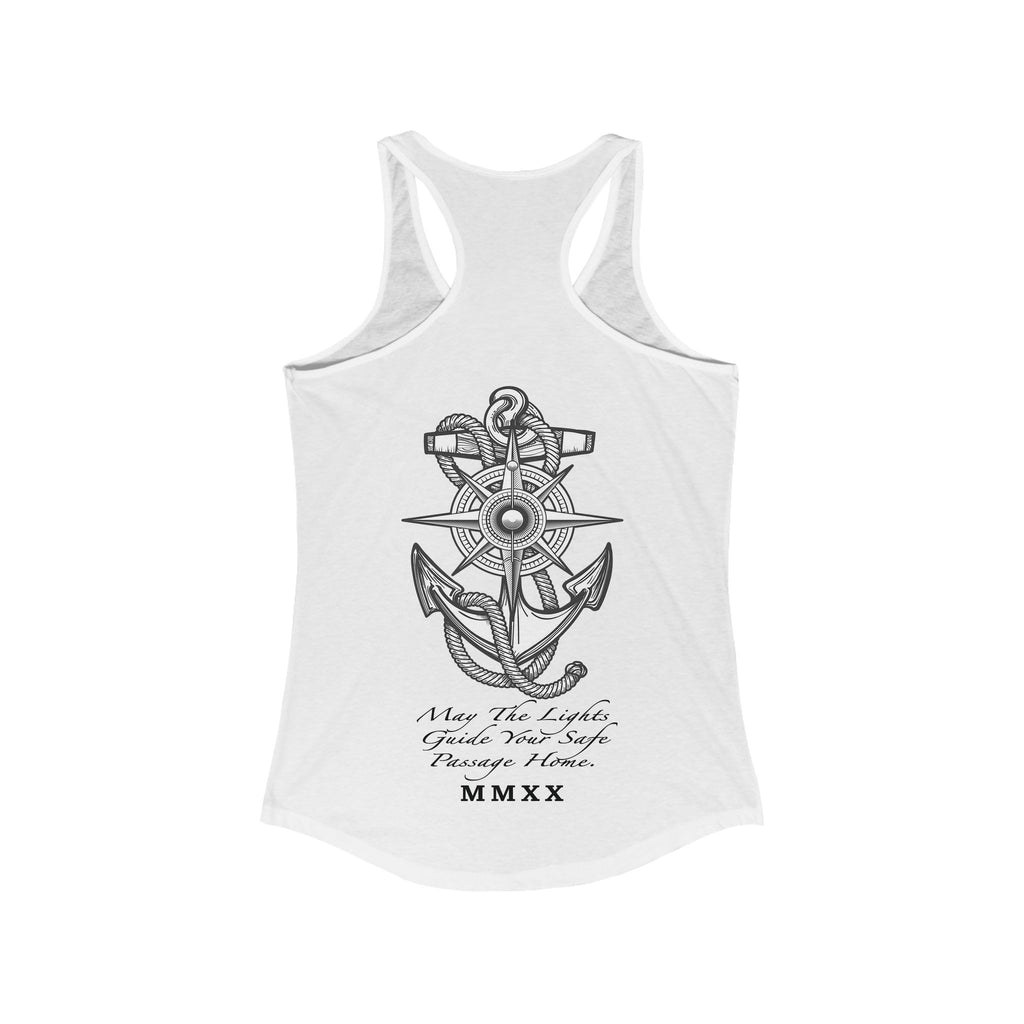 Ladys Anchor Racerback Tank