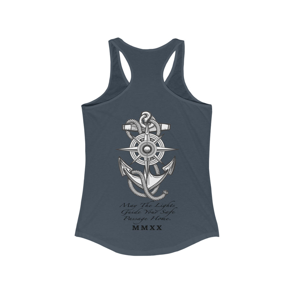 Ladys Anchor Racerback Tank