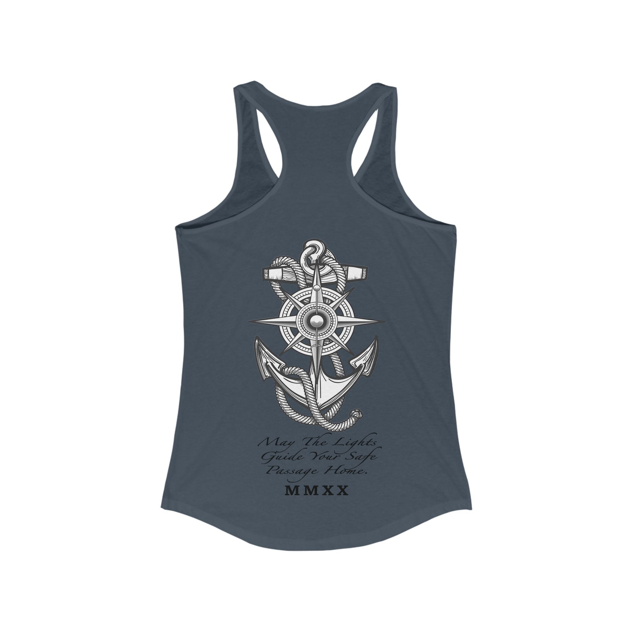 Ladys Anchor Racerback Tank