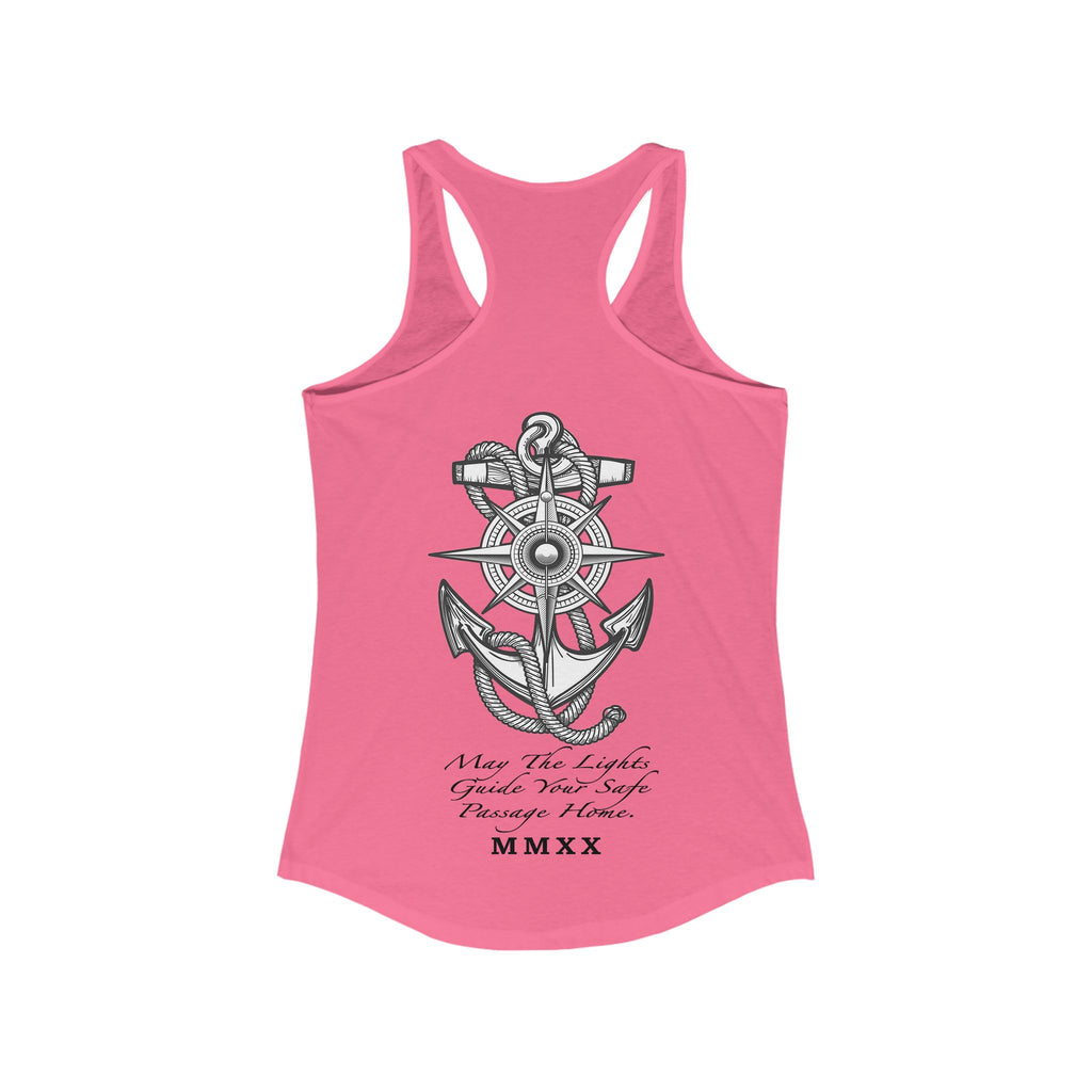 Ladys Anchor Racerback Tank