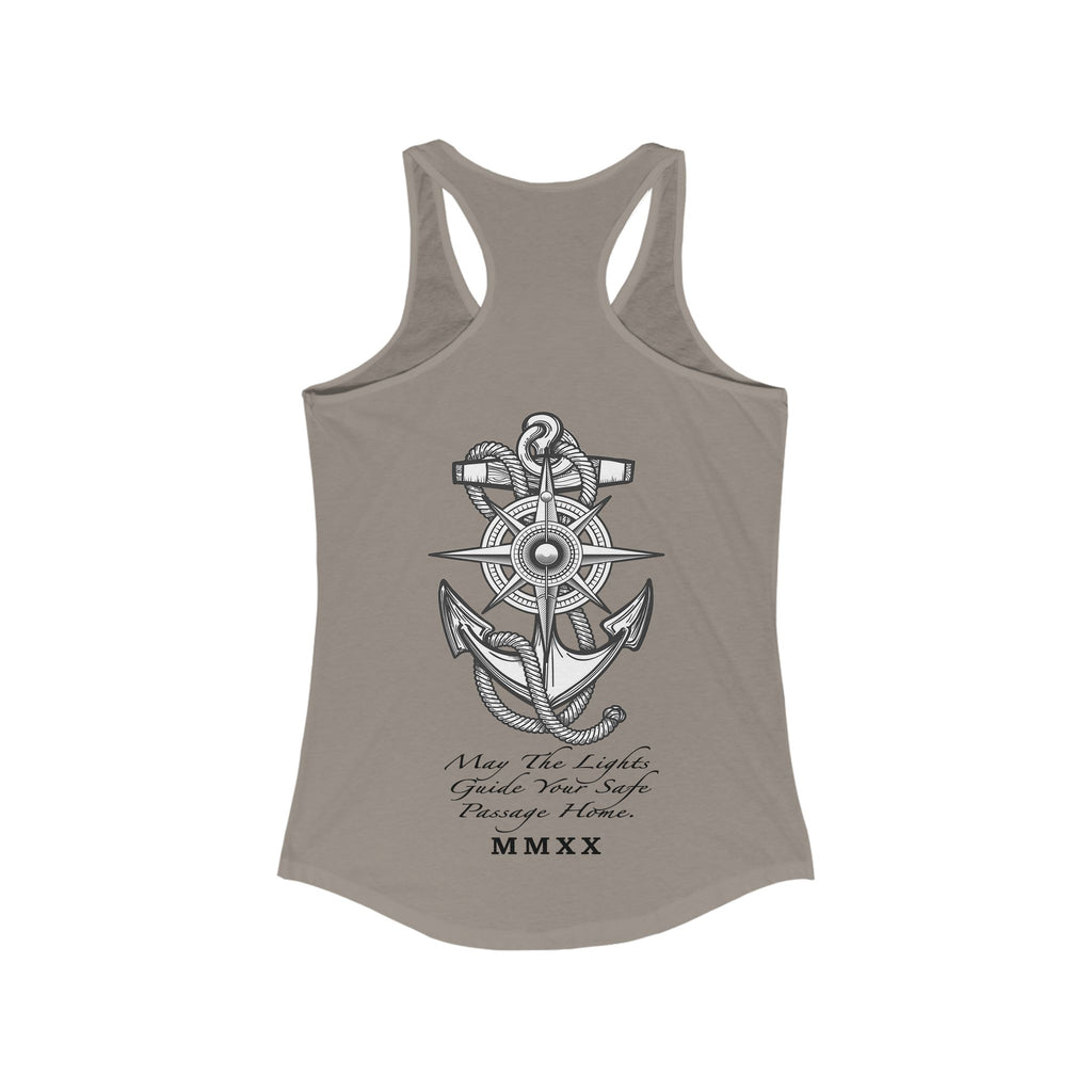 Ladys Anchor Racerback Tank