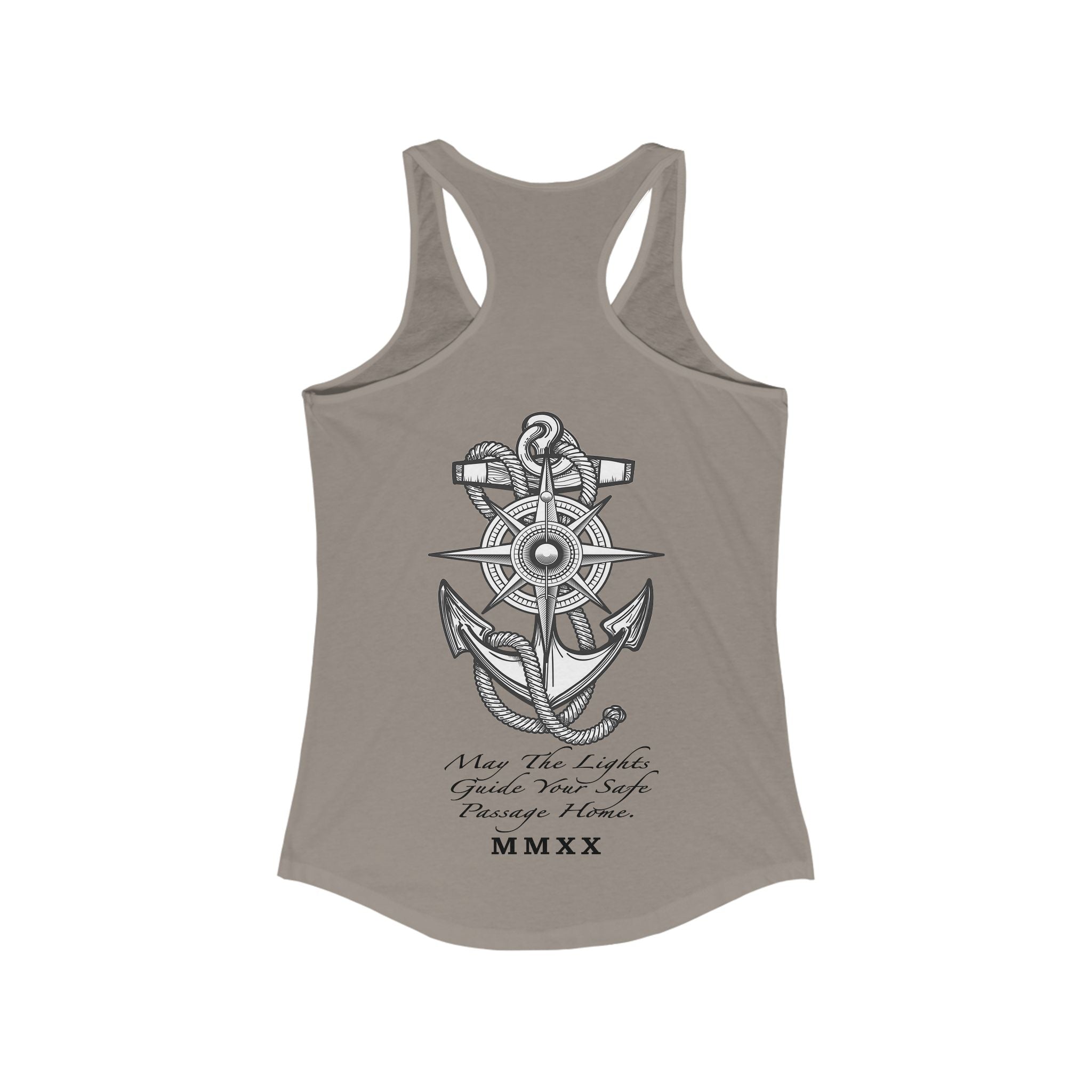 Ladys Anchor Racerback Tank