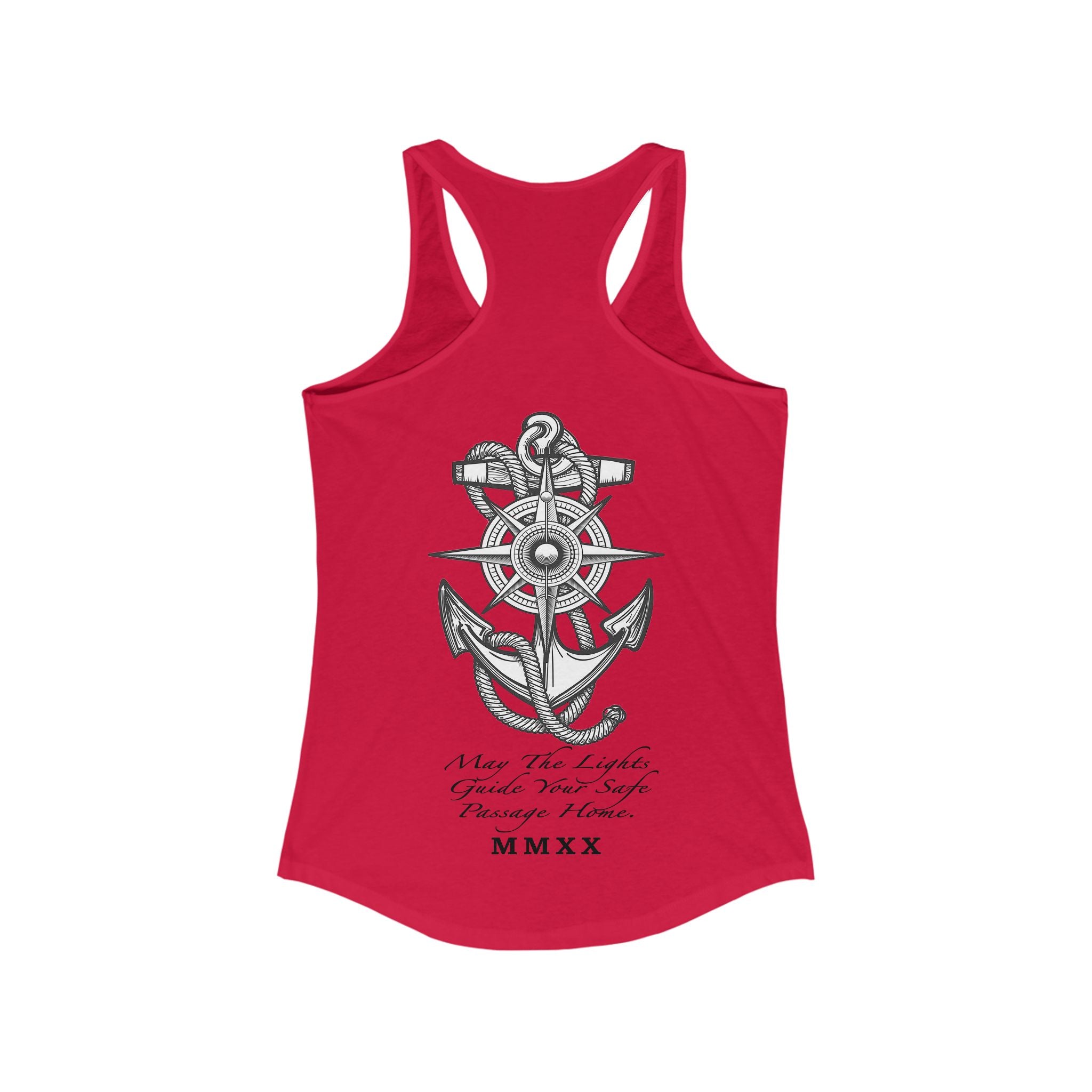 Ladys Anchor Racerback Tank