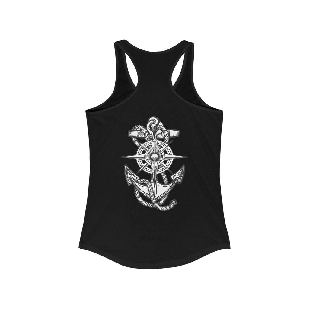 Ladys Anchor Racerback Tank
