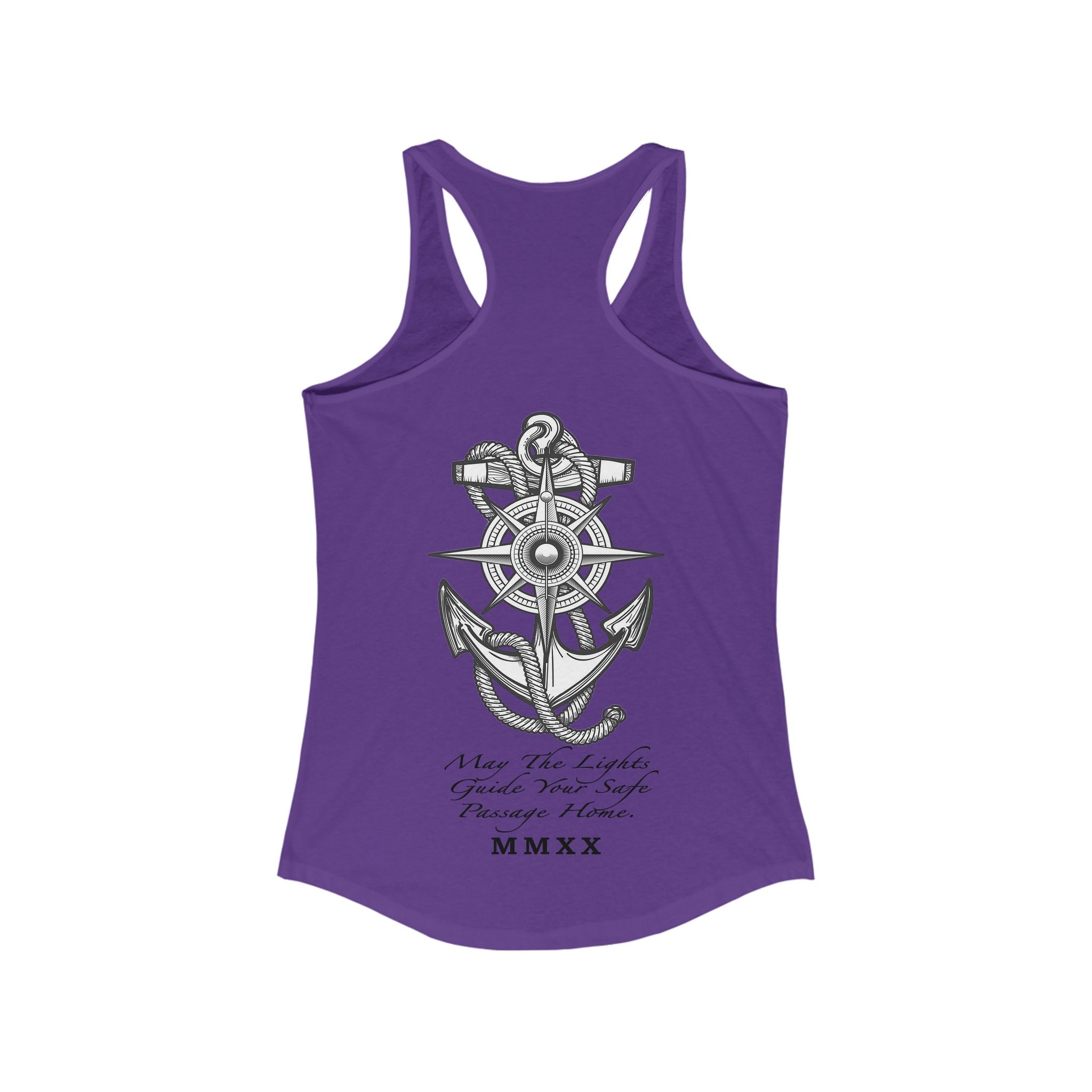 Ladys Anchor Racerback Tank