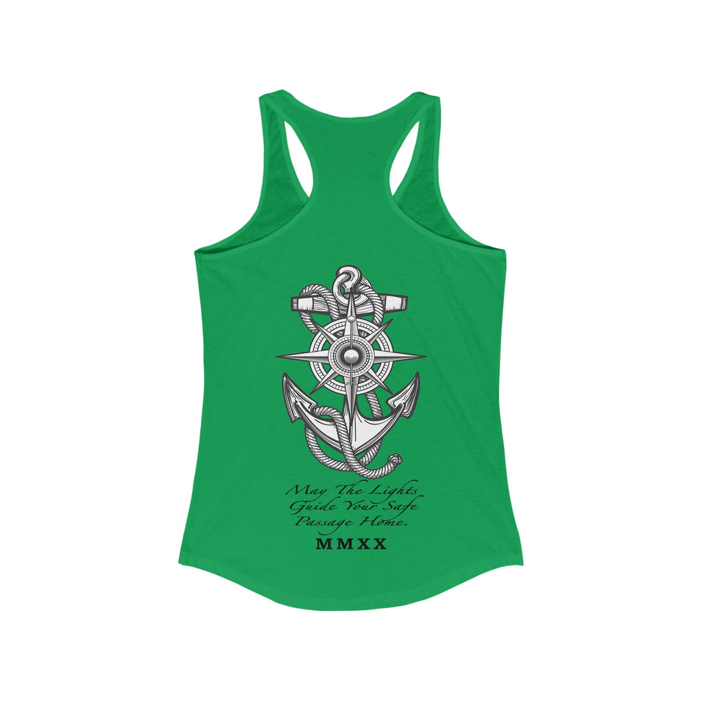 Ladys Anchor Racerback Tank