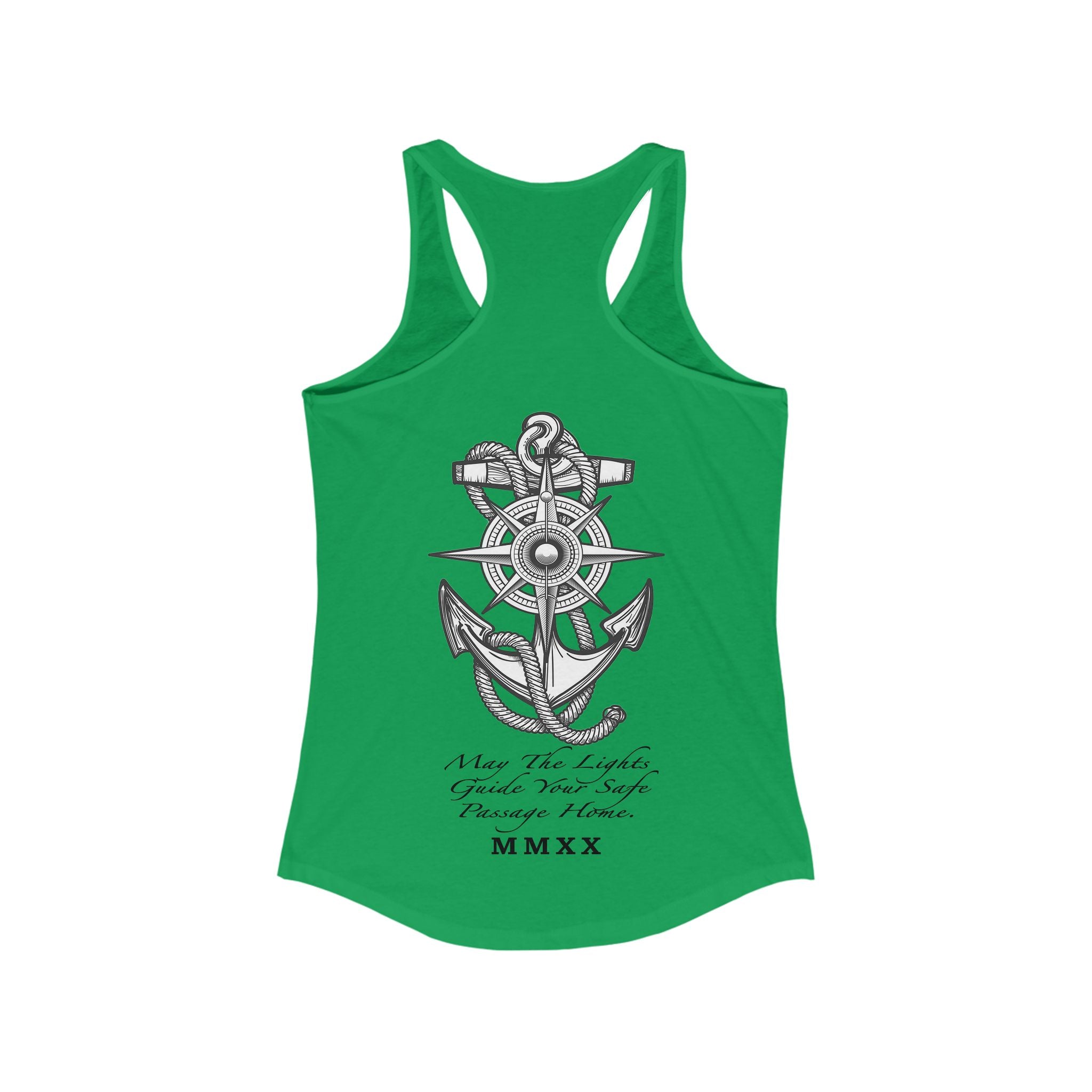 Ladys Anchor Racerback Tank