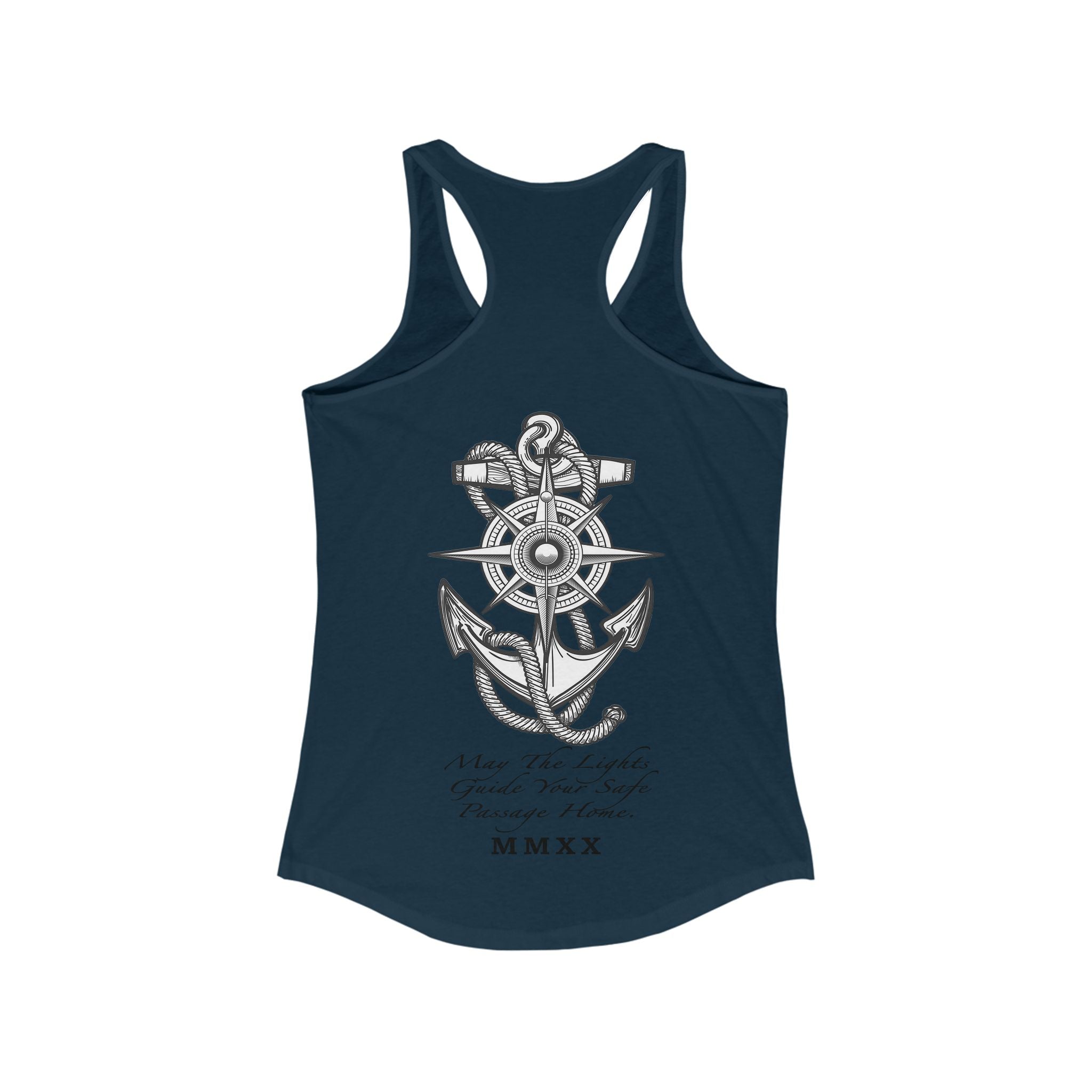 Ladys Anchor Racerback Tank