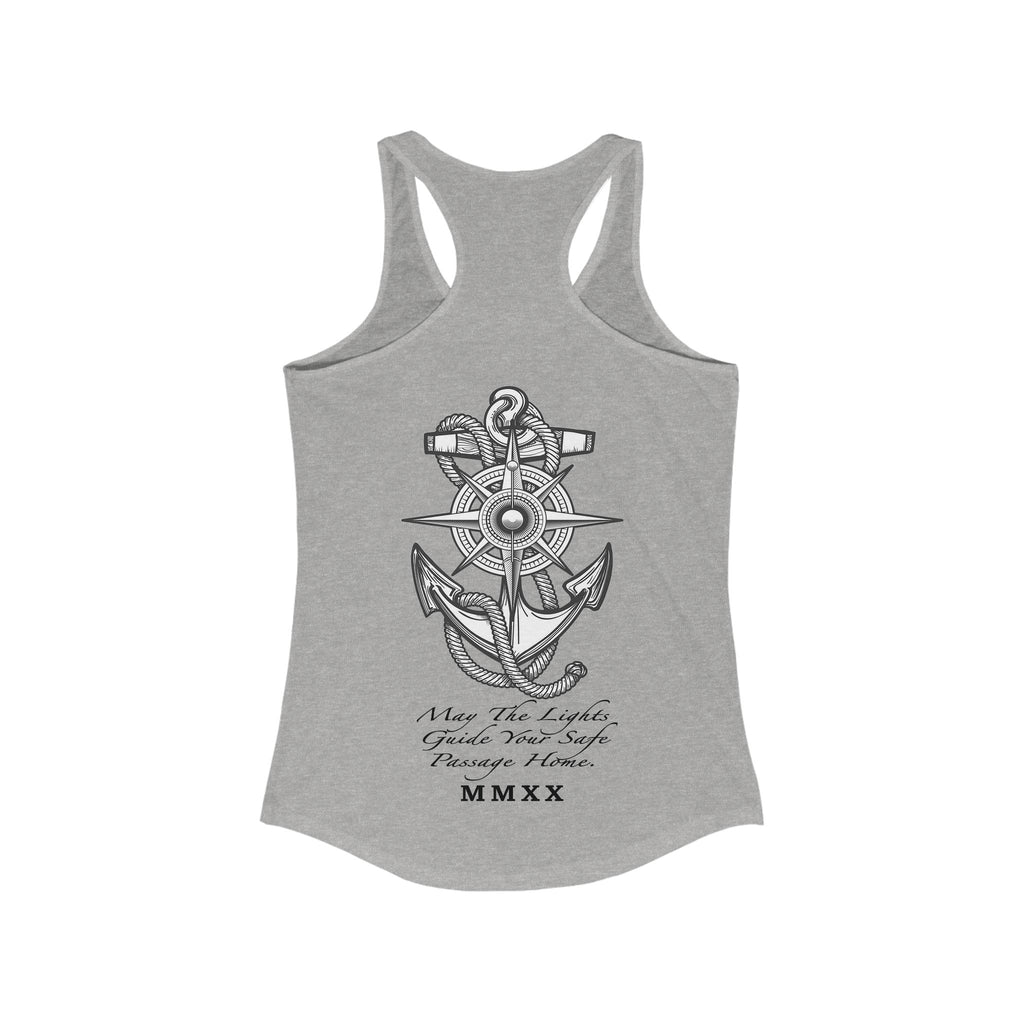 Ladys Anchor Racerback Tank