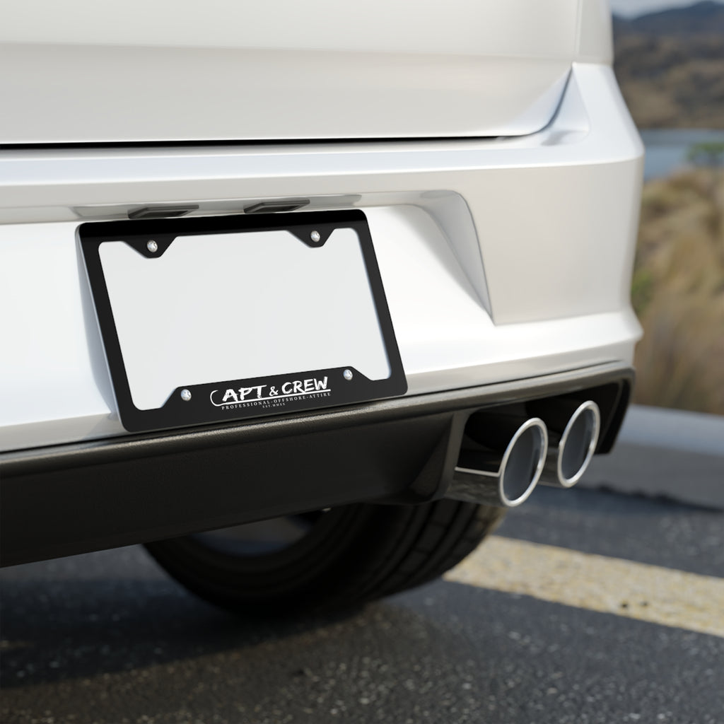 Metal C&C License Plate Frame